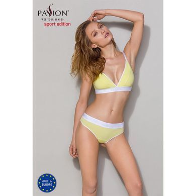 Спортивні трусики-стрінги Passion PS007 PANTIES M, yellow SO4260 фото