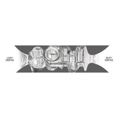 Двосторонній мастурбатор Fleshlight Quickshot Autumn Falls, компактний, зі зліпка вульви та ануса порнозірки SX0679 фото