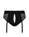 Мереживні труси для страпону з підв'язками для панчох Strap-On-Me DIVA HARNESS - XL SO5095 фото 4