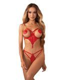 Боді Obsessive Matildea crotchless teddy S/M SX3606 фото
