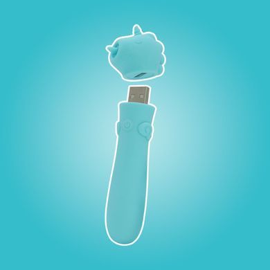 Вібратор-єдиноріжка Unihorn USB Bullet &ndash; Mount'n Peak, віброкуля, USB-зарядка, 10 режимів SX2871 фото