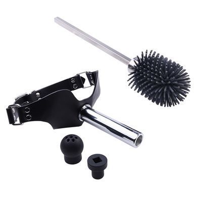 Набір для домінування LOCKINK SEVANDA Objectification Bathroom Set, маска та 4 насадки SX0894 фото