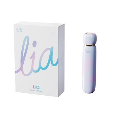 Вакуумний кліторальний стимулятор Zalo Lia Floral White, 3 насадки, 3 режими, різна інтенсивність SX2685 фото