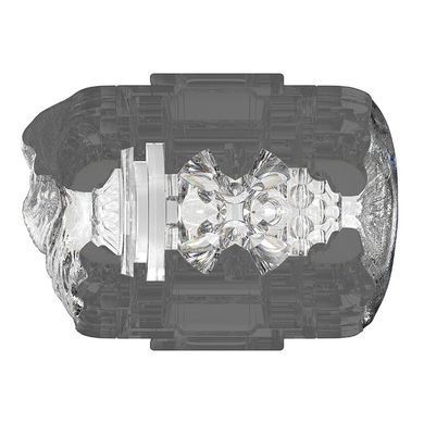 Двосторонній мастурбатор Fleshlight Quickshot Stoya, компактний, наскрізний, зі зліпка вульви та ануса порнозірки SX0680 фото