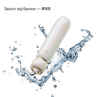 Вакуумний кліторальний стимулятор Zalo Lia Floral White, 3 насадки, 3 режими, різна інтенсивність SX2685 фото