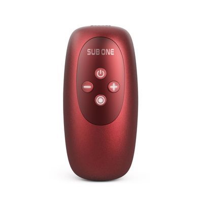 Мастурбатор з вібрацією Manwan SUB.ONE Velvet Red SX1379 фото