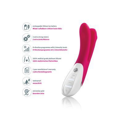 Вібратор Mystim Bon Aparte Pink SX3186 фото