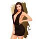 Мінісукня Penthouse Heart Rob L/XL Black, хомут, глибоке декольте, мініатюрні стрінги SO6535 фото 1