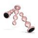 Набір анальних іграшок Rosy Gold - Metal Butt Plug Set 3 Pieces SX3070 фото 5