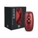 Мастурбатор з вібрацією Manwan SUB.ONE Velvet Red SX1379 фото 2