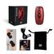 Мастурбатор з вібрацією Manwan SUB.ONE Velvet Red SX1379 фото 6