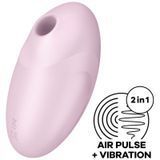 Вакуумний стимулятор з вібрацією Satisfyer Vulva Lover 3 Pink SO7782 фото