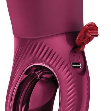 Пульсатор Fun Factory Stronic Deep, Wine Red, 8 режимів роботи, перезаряджуваний SX4248 фото