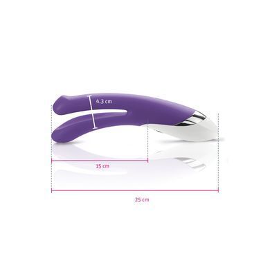 Вібратор Mystim Bon Aparte Purple SX3187 фото