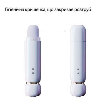 Вакуумний кліторальний стимулятор Zalo Lia Lavender Purple, 3 насадки, 3 режими, різна інтенсивність SX2686 фото
