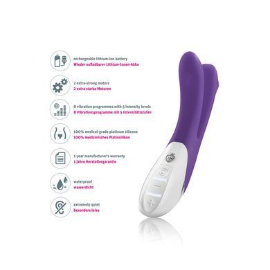 Вібратор Mystim Bon Aparte Purple SX3187 фото