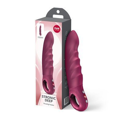 Пульсатор Fun Factory Stronic Deep, Wine Red, 8 режимів роботи, перезаряджуваний SX4248 фото
