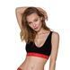Спортивний топ на широких бретелях Passion PS003 TOP M, black SO4212 фото 1