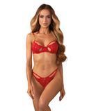 Комплект Obsessive Matildea 2-pcs crotchless set S/M SX3608 фото