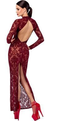 Сукня Noir Handmade F383 Kink Royal gown/long dress M SX4154 фото