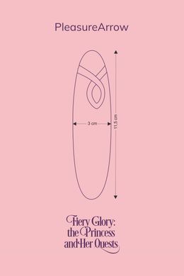 Мінівібратор FairyGasm PleasureArrow blue SX0637 фото