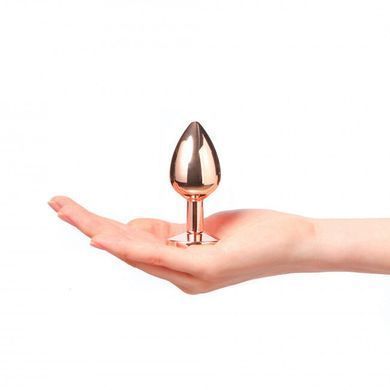 Металева анальна пробка із прикрасою у вигляді кристалу Dorcel - Diamond Plug M SO5531 фото