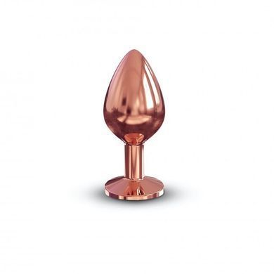Металева анальна пробка із прикрасою у вигляді кристалу Dorcel - Diamond Plug M SO5531 фото