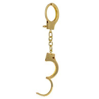 Наручники LOCKINK Pretty-sub Handcuffs, золотисті, металеві, можна відкрити без ключа SX0896 фото