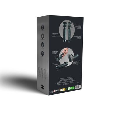 Мастурбатор-вібромасажер Manwan MAN.WAND EVO Pine Grey, чудово для пар, вібромінет SX1382 фото
