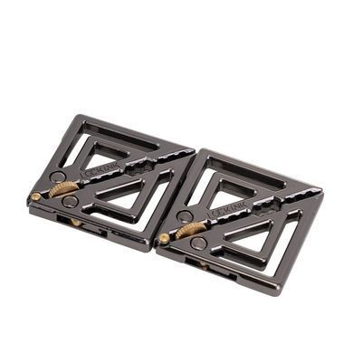 Затискачі для сосків з важкою підвіскою LOCKINK Adjustable Nipple Clamps with Heavy Pendant, під срібло SX0847 фото