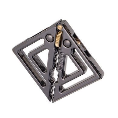 Затискачі для сосків з важкою підвіскою LOCKINK Adjustable Nipple Clamps with Heavy Pendant, під срібло SX0847 фото