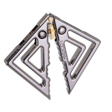 Затискачі для сосків з важкою підвіскою LOCKINK Adjustable Nipple Clamps with Heavy Pendant, під срібло SX0847 фото