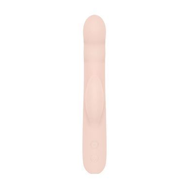 Вібратор-кролик Good Vibes Only - SHAI Thrusting Vibrator Soft Silicone - Pink SX3073 фото