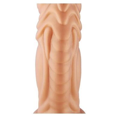 Фалоімітатор для секс-машин Hismith Slightly Curved Silicone Dildo Monster Series, кріплення KlicLok SO9960 фото