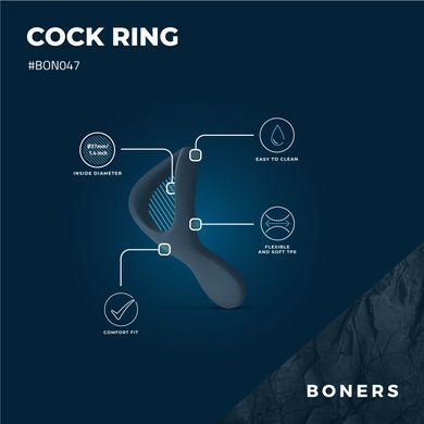 Ерекційне кільце Boners Cock ring SX2204 фото
