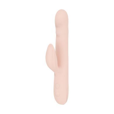 Вібратор-кролик Good Vibes Only - SHAI Thrusting Vibrator Soft Silicone - Pink SX3073 фото