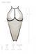 Боді з доступом Passion CHIKA BODY XXL/XXXL, cream SO9697 фото 5