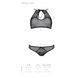 Комплект: бра, трусики з ажурним декором та відкритим кроком Passion URSULA SET L/XL, black SO5841 фото 5