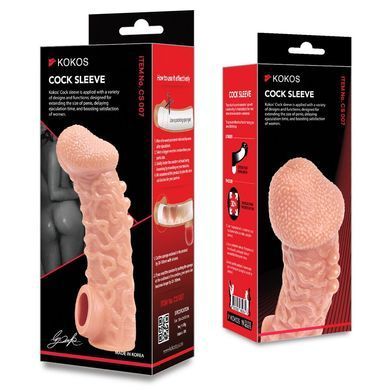 Насадка на член Kokos Cock Sleeve CS 007 M SX1463 фото