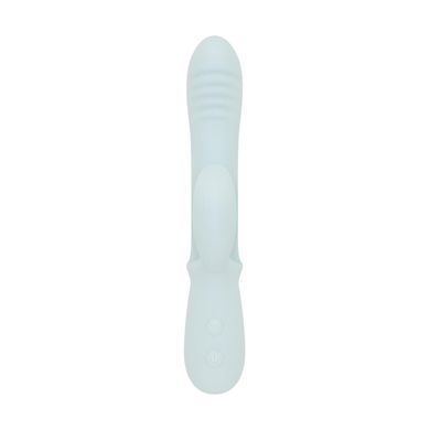 Вібратор-кролик Good Vibes Only - SAGE Triple Stimulation Vibe Soft Silicone - Blue SX3074 фото