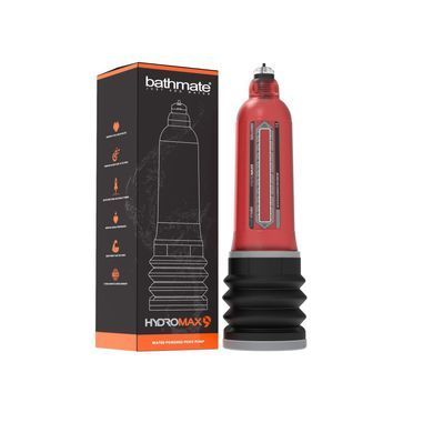 Гідро Bathmate Hydromax 9 Red, для члена довжиною від 18 до 23 см, діаметр до 5,5 см HM-40-BR фото