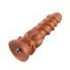 Фалоімітатор для секс-машин Hismith Spiral Grain Silicone Dildo Monster Series, спіральний рельєф SO9961 фото 1