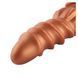 Фалоімітатор для секс-машин Hismith Spiral Grain Silicone Dildo Monster Series, спіральний рельєф SO9961 фото 4
