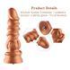 Фалоімітатор для секс-машин Hismith Spiral Grain Silicone Dildo Monster Series, спіральний рельєф SO9961 фото 3