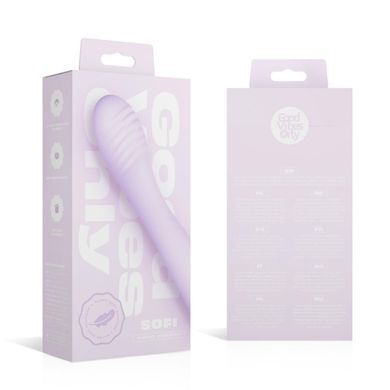 Вібратор Good Vibes Only - SOFI G-Spot Vibrator Soft Silicone - Purple SX3075 фото