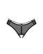 Трусики Obsessive Roxelia crotchless thong XS/S SO9077 фото 3