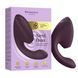 Подвійний вакуумний кліторальний стимулятор з вібрацією Womanizer Next Duo - Dark Purple SX3867 фото 16