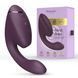 Подвійний вакуумний кліторальний стимулятор з вібрацією Womanizer Next Duo - Dark Purple SX3867 фото 15