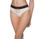 Трусики з широкою резинкою і мереживом Passion PS001 PANTIES XL, ecru SO4166 фото 1