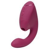 Подвійний вакуумний кліторальний стимулятор з вібрацією Womanizer Next Duo - Dusky Pink SX3868 фото